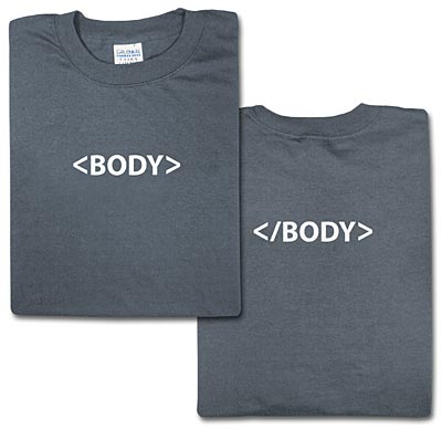 Camiseta tag Body